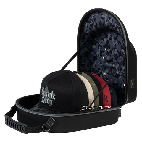 CAP CARRIER 6 PACK BLACK GRAY CAMO